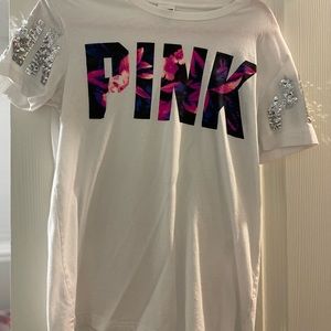 Pink Victoria’s Secret Tropical Top